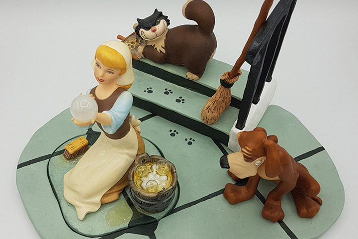 Chores with a Sneaky Cat