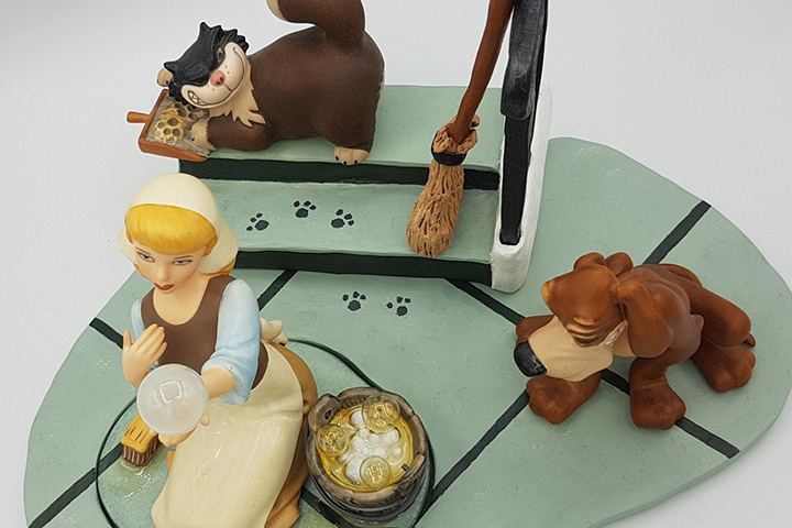 Chores with a Sneaky Cat